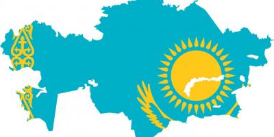 Мапа застава Казахстана
